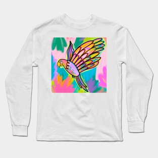 Wild Macaw Long Sleeve T-Shirt